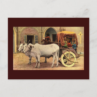 Postkarten-fantastisches Indien-Dorf Postkarte