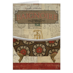 Postkarten-Franzose-Badezimmer