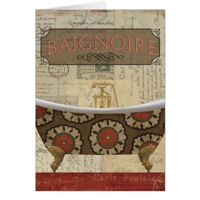 Postkarten-Franzose-Badezimmer (Vorne)