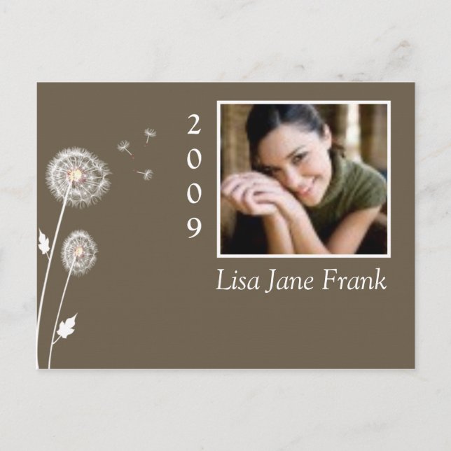 Postkarten für Abschlüsse, Lüster (Vorderseite)