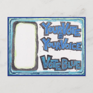 Postkarten für Demokraten - Ihre Stimme = Ihre Sti
