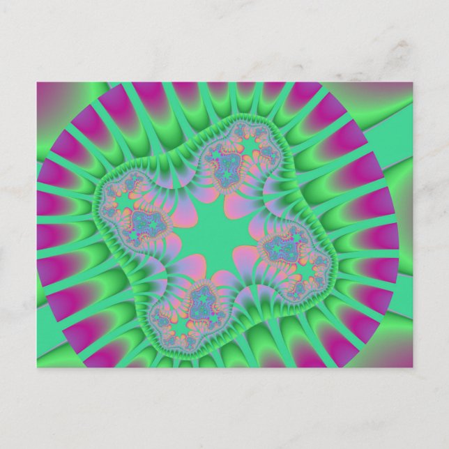 Postkarten für die grüne Blume (Vorderseite)