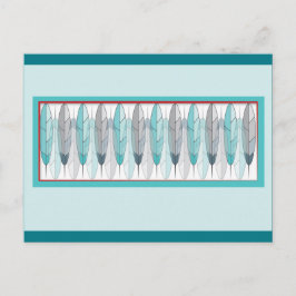 Postkarten für Federdesign aus der amerikanischen 