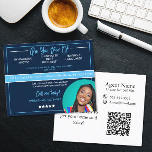 Postkarten für Immobilienvermieter Flyer