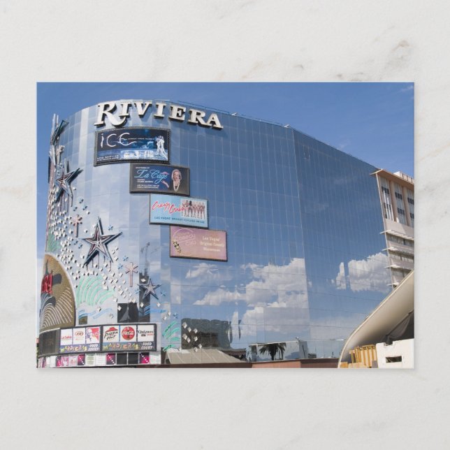 Postkarten für Riviera Las Vegas & Clouds Foto (Vorderseite)