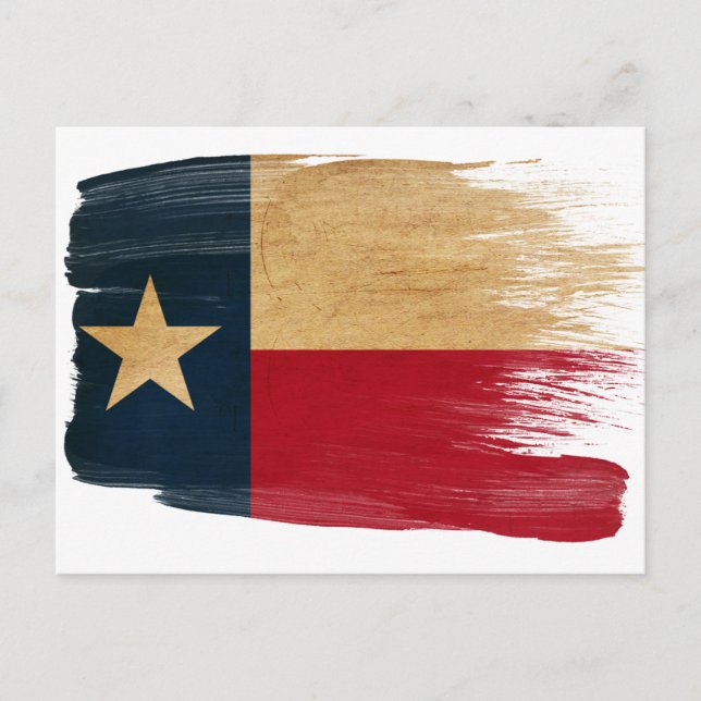 Postkarten für Texas Flag (Vorderseite)