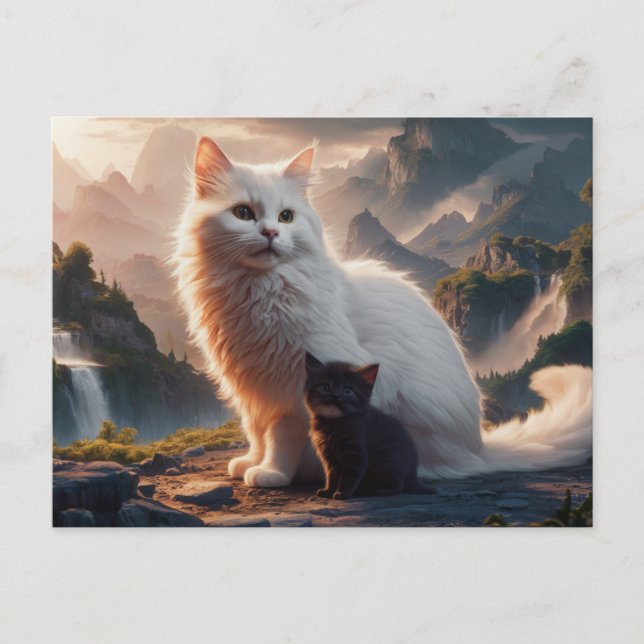 Postkarten  Katze  Serie 11 04 (Vorderseite)