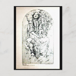 Postkarten-Klassiker/Retro-Alphonse Mucha 76 Postkarte