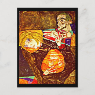 Postkarten-Klassiker/Retro-Egon Schiele 18 Postkarte