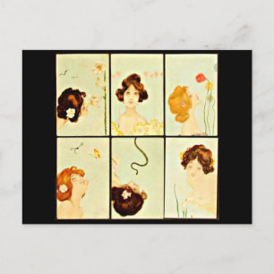 Postkarten-Klassiker/Retro-Raphael Kirchner 40 Postkarte