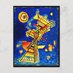Postkarten-Klassiker/Retro-Wassily Kandinsky 11 Postkarte