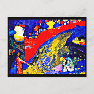 Postkarten-Klassiker/Retro-Wassily Kandinsky 27 Postkarte
