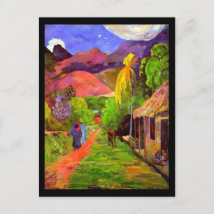 Postkarten-Klassiker/Vintage-Paul Gauguin 4 Postkarte