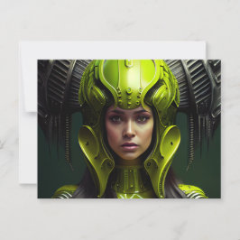 Postkarten Mädchen Futurismus