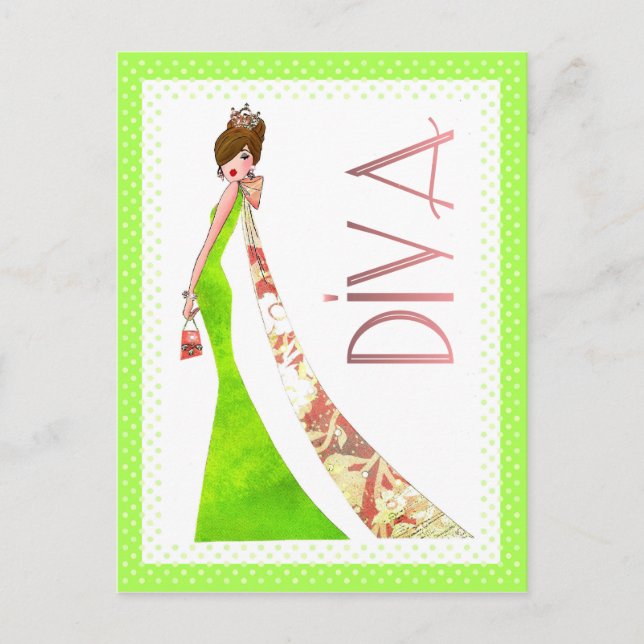 Postkarten mit DIVAtude! (Vorderseite)