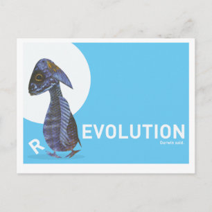 Postkarten (R)EVOLUTION,DARWIN SAGTE