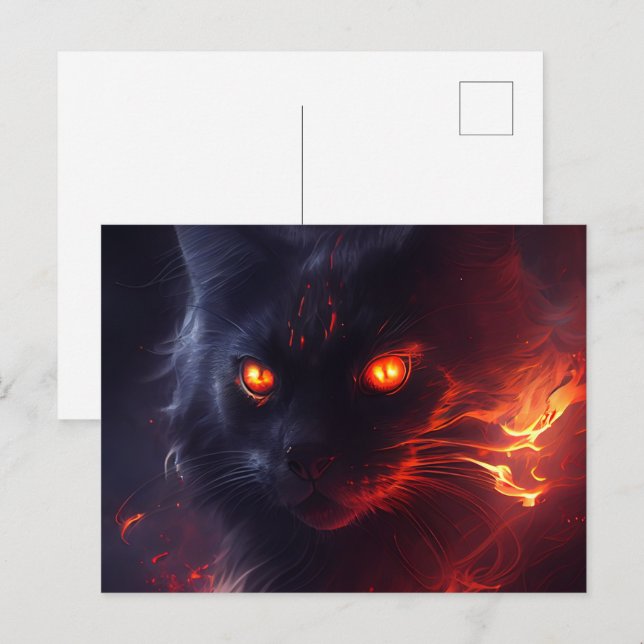 Postkarten Red (Vorne/Hinten)