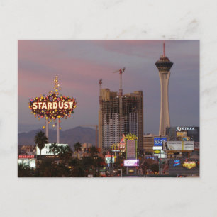 Postkarten von North Las Vegas Strip Sunset 2006