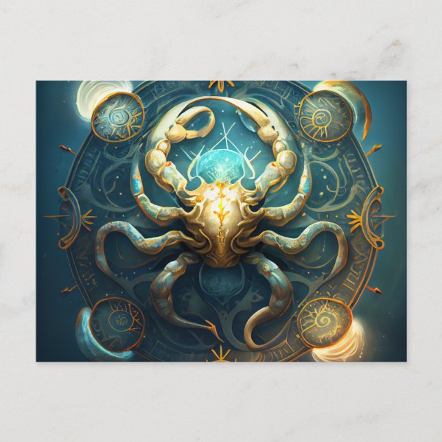 Postkarten Zodiac (Vorderseite)