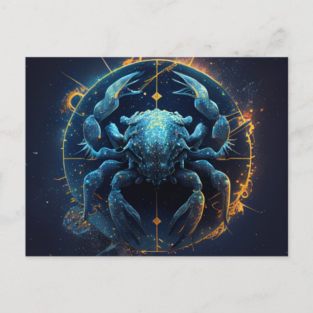 Postkarten Zodiac (Vorderseite)