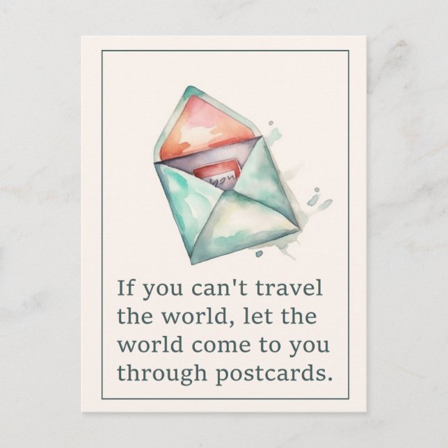 Postkartenangebot | Postübergang Postkarte (Vorderseite)