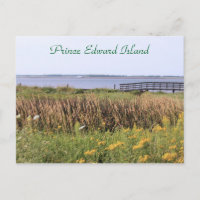 Postkartenbrücke, Wildblumen, Ozean, Prinz Edward