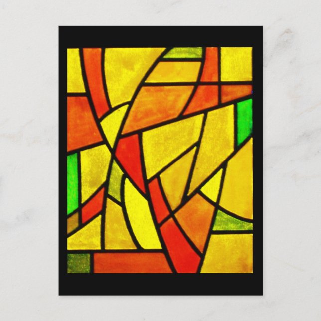 Postkartenfestes Glas-10 Postkarte (Vorderseite)