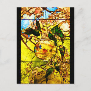 Postkartenfestes Glas - Tiffany 1 Postkarte
