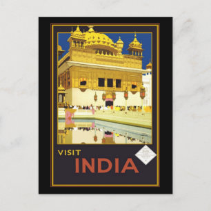 Postkartengrüße Indien Postkarte