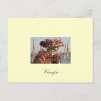 Postkartenkarneval von Venedig