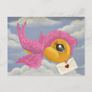 Postkartenmeldung der Liebe Postkarte