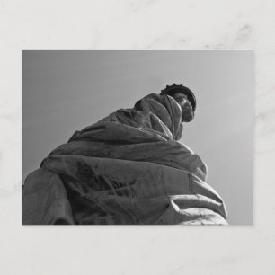 Postkartenstatue Postkarte