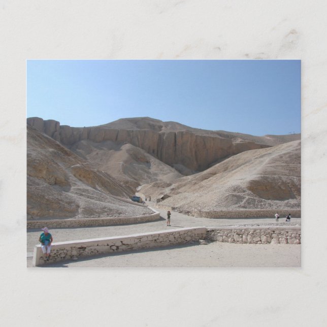 Postkartental der Könige, Luxor Ägypten Postkarte (Vorderseite)