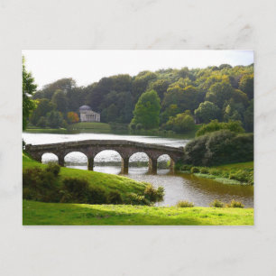 Postkartentempel der Flora, an der Spitze Postkarte