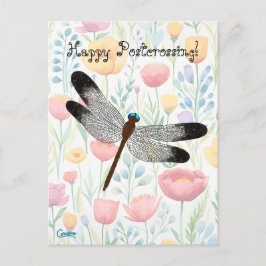 Postkreuzung der Dragonfly - Postkarte
