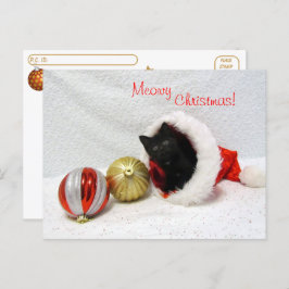Postkreuzung - Joons Weihnachten - Katze / Kitten Postkarte