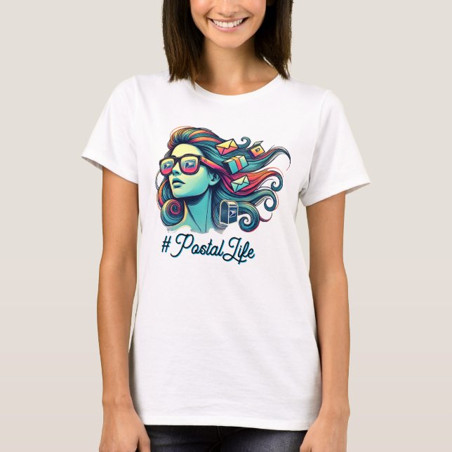 Postkutschin Carrier Womens usps Shirt (Vorderseite)