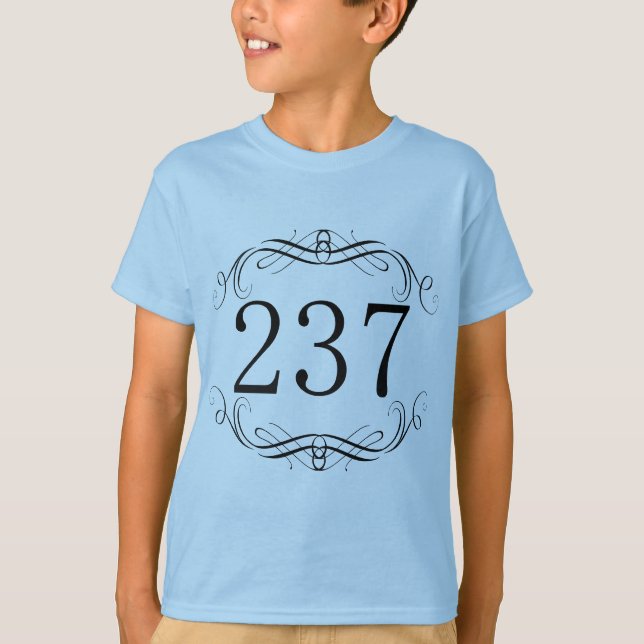 Postleitzahl 237 T-Shirt (Vorderseite)