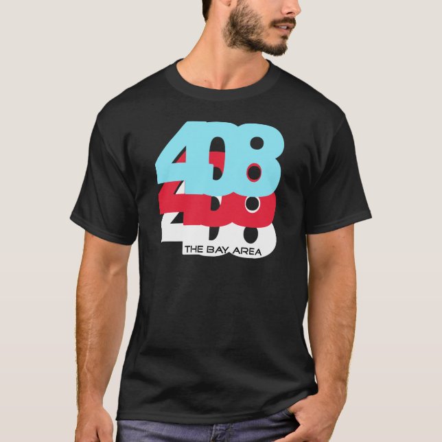 Postleitzahl 408 T-Shirt (Vorderseite)