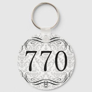 Postleitzahl 770 schlüsselanhänger