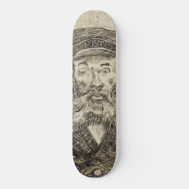 Postman Joseph Roulin (Sepia Sketch) (von van Gogh Skateboard