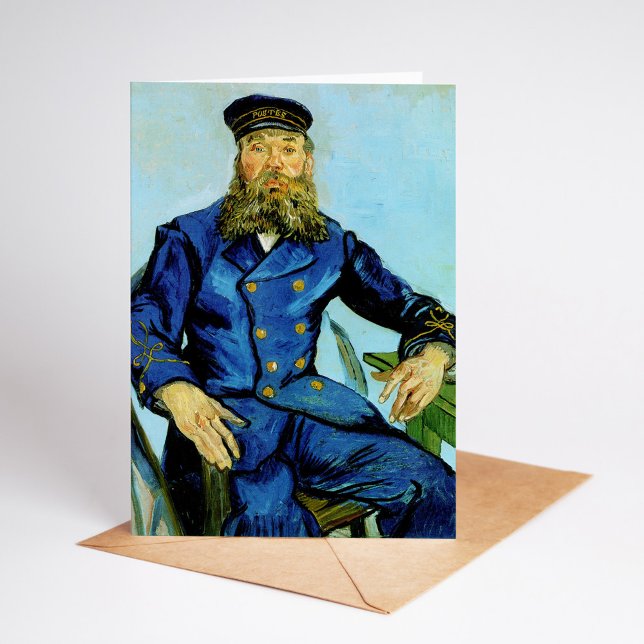Postman Joseph Roulin | Vincent van Gogh Karte (Von Creator hochgeladen)