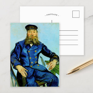Postman Joseph Roulin   Vincent van Gogh Postkarte
