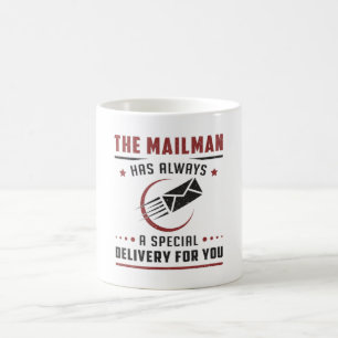 Postman Mailman Day Post Post Job Delivery Geschen Kaffeetasse