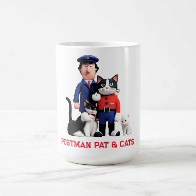 Postman Pat & Cats Kaffeetasse (Mittel)