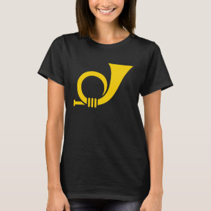 Postman Post Horn Mail Deliverer T-Shirt