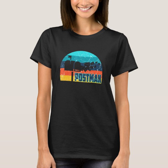 Postman Postman Postal Worker 9 T-Shirt (Vorderseite)
