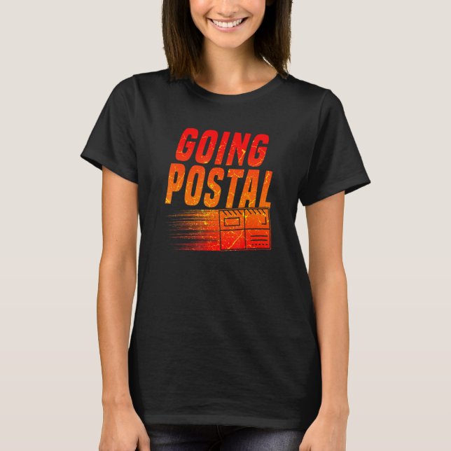 Postman Postman Postal Worker T-Shirt (Vorderseite)