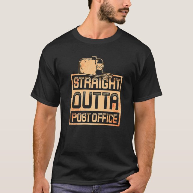 Postman Postman Postal Worker T-Shirt (Vorderseite)