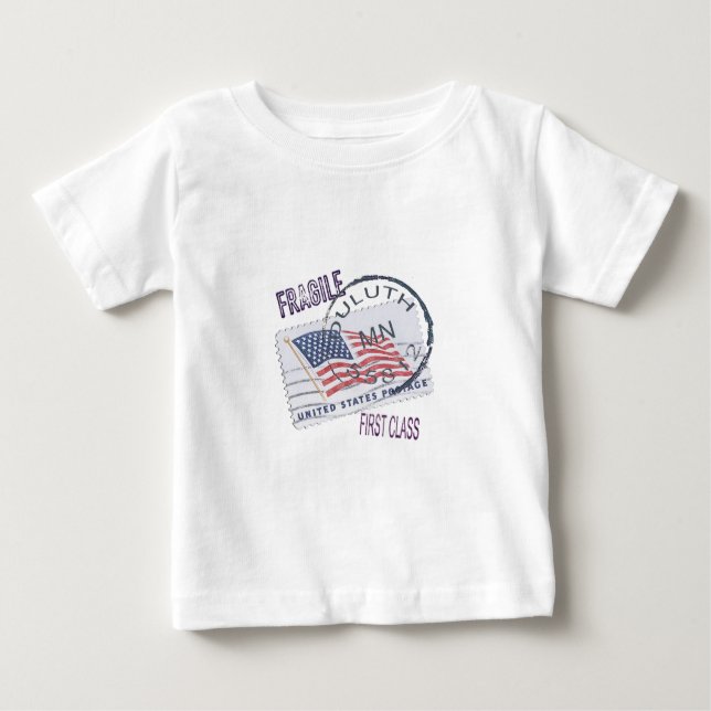 Postmark Duluth 55812 Baby T-shirt (Vorderseite)